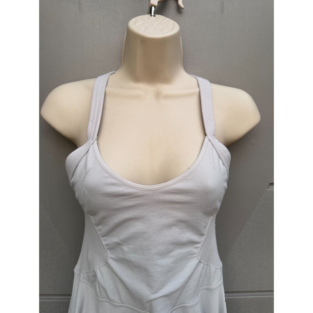 Free People Movement Good Karma Purple Strappy Back Athletic Mini Dress M Tennis - Picture 7 of 11